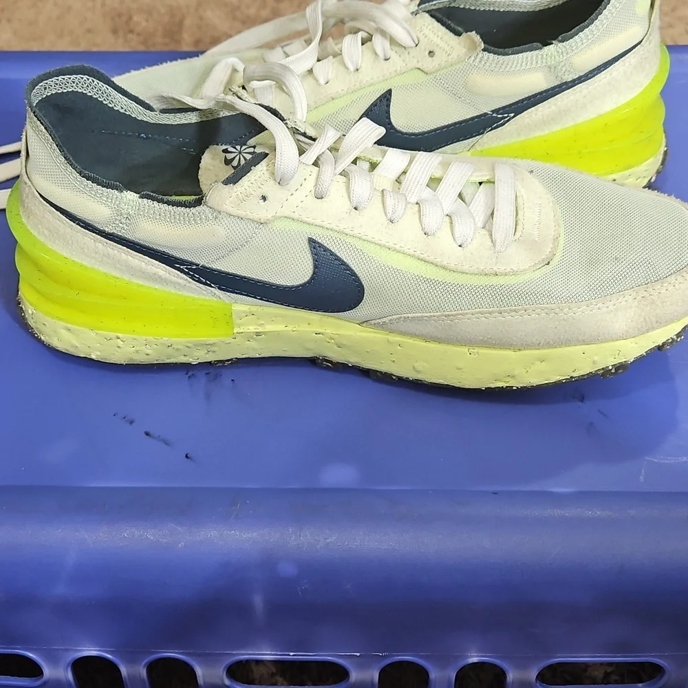 Nike Waffle One Crater Color Lime ICE - Picture 6 of 6